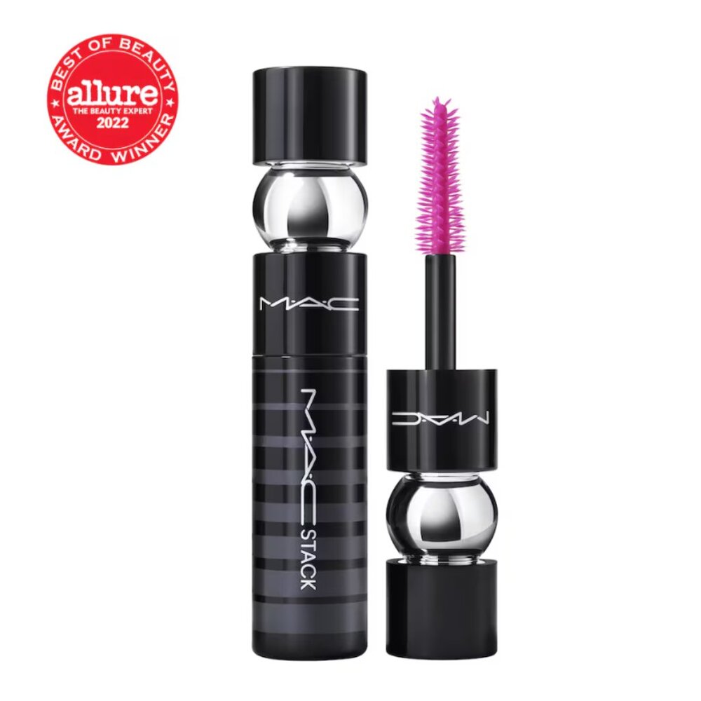 NWT MAC Stack Mascara Superstack Mega Brush Black Mini 3ml